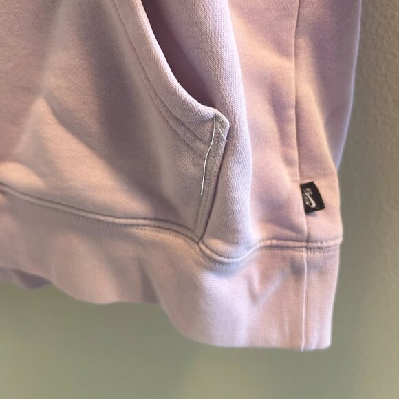 Nike SB Icon Hoodie Mens Size XS Light Purple Lilac Sweatshirt Skater Pullover - Picture 7 of 14
